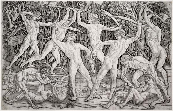 The Battle of the Ten Nudes od Antonio Pollaiolo