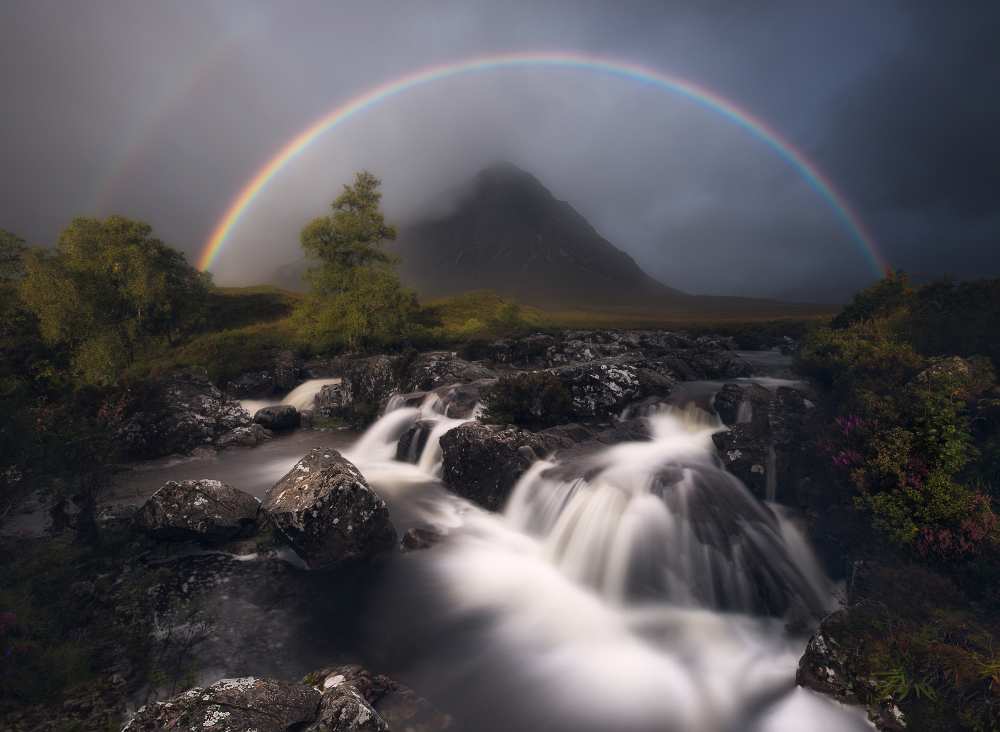 Etive Rainbow od Antonio Prado Pérez
