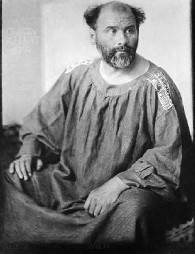 Der österrereichische Maler Gustav Klimt