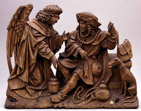 St. Roch and the Angel od Antwerp School
