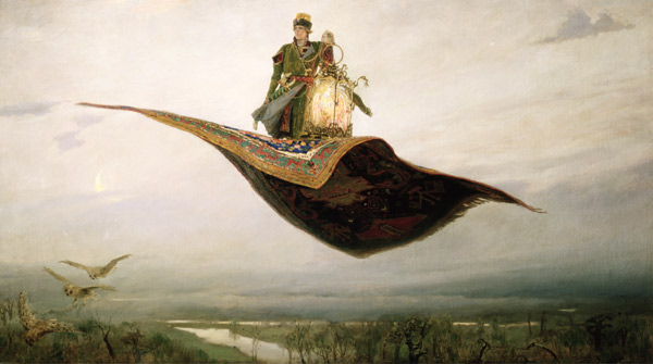 The Magic Carpet od Apollinari Mikhailovich Vasnetsov