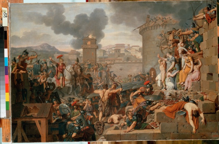 Metellus Raising the Siege od Armand Charles Caraffe