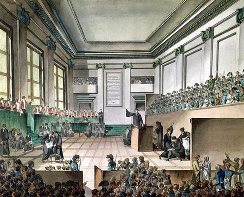 The Trial of the Cadoudal Affair, c.1804 (w/c on paper) od Armand de Polignac