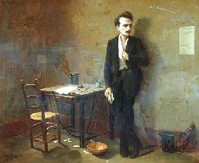 Henri Rochefort (1831-1913) in Mazas Prison