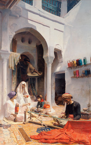An Arab Weaver od Armand Point