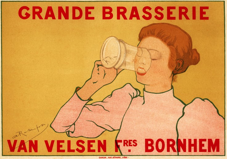 Grande Brasserie Van Velsen (Poster) od Armand Rassenfosse