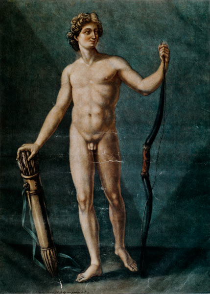 Apollo, the ideal anatomy od Arnauld Eloi Gautier D'Agoty