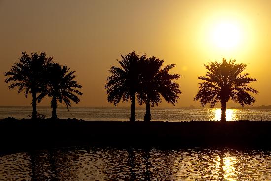 Sonnenaufgang in Katar od Arno Burgi