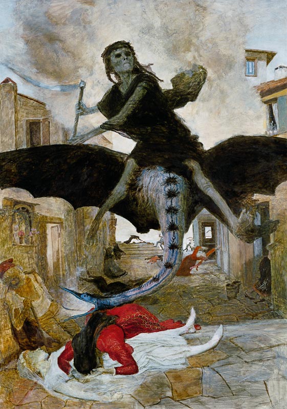 The plague od Arnold Böcklin