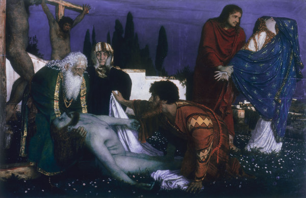Lamentation of Christ od Arnold Böcklin