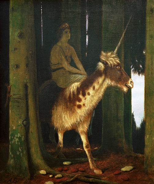 The silence of the woods od Arnold Böcklin