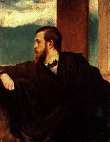 Self-portrait od Arnold Böcklin