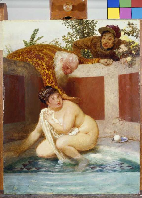 Susanna im Bade od Arnold Böcklin
