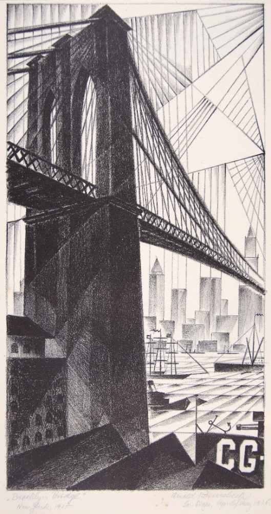Brooklyn Bridge od Arnold Ronnebeck