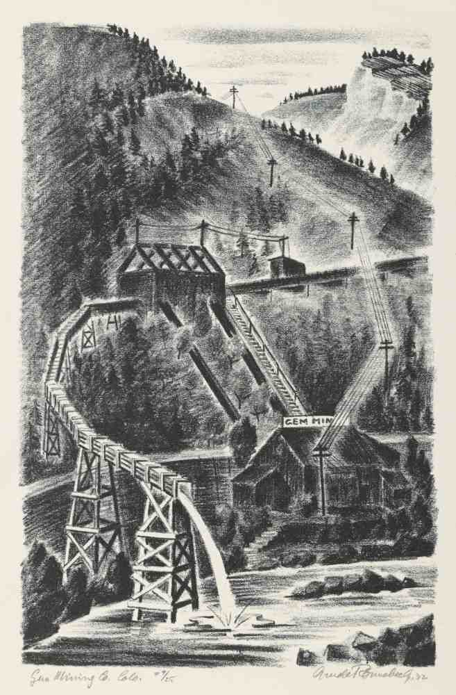 Gem Mining Co., Colorado od Arnold Ronnebeck