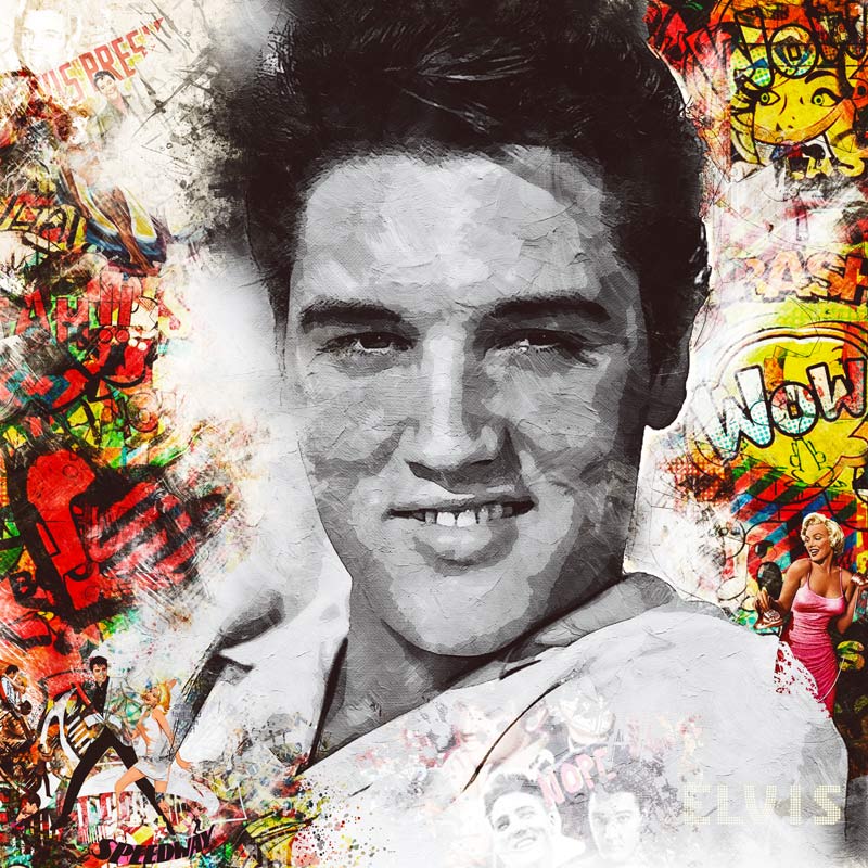 Elvis Presley, Love Me Tender od Benny Arte