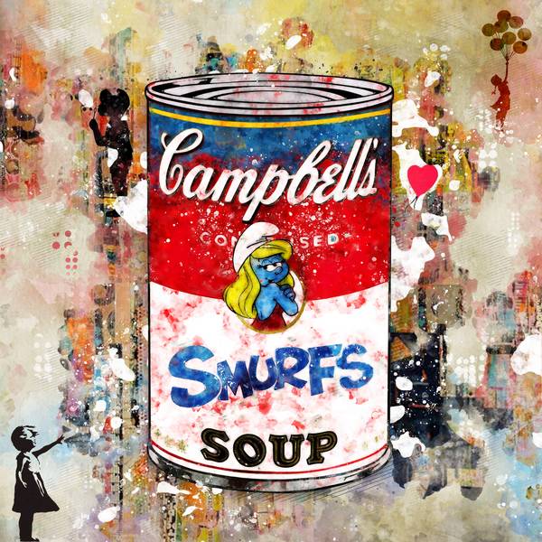 Campbell's Smurfs od Benny Arte