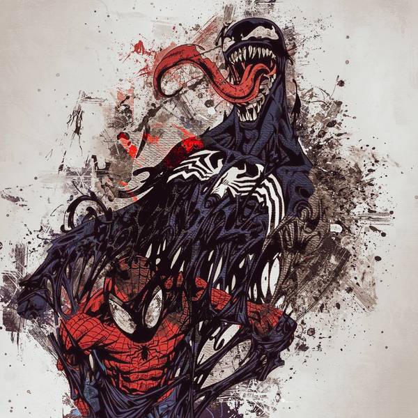 Venom vs Spiderman od Benny Arte