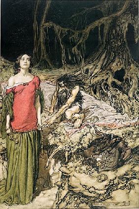 The Wooing of Grimhilde, the mother of Hagen from ''Siegfried and The Twilight of the Gods'' Richard