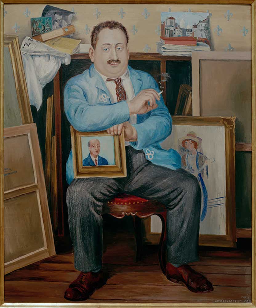 Portrait of Adolphe Basler od Arvid Fougstedt