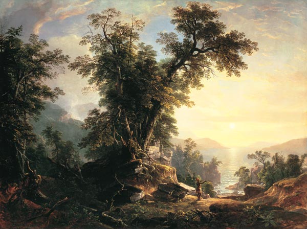 The Indian's Vespers od Asher Brown Durand