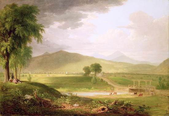 View of Rutland, Vermont od Asher Brown Durand