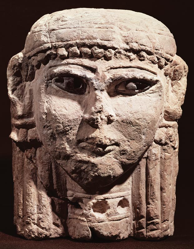 Head of the goddess Ishtar, from Amman, Jordan od Assyrian
