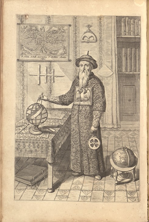 Johann Adam Schall von Bell. (From Athanasius Kircher's China Illustrata) od Athanasius Kircher