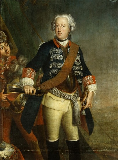 Frederick II as King od (attr. to) Antoine Pesne