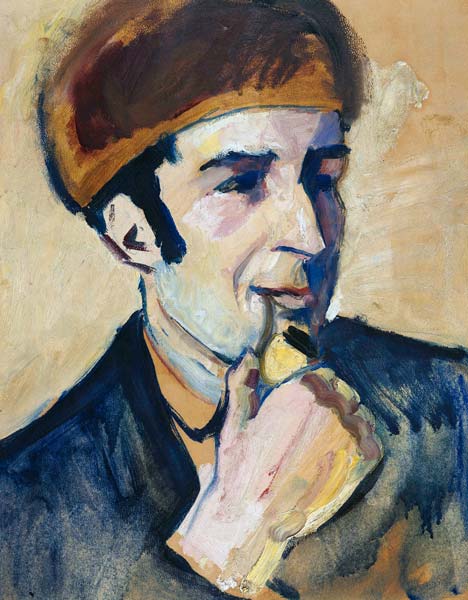 Portrait Franz Marc od August Macke
