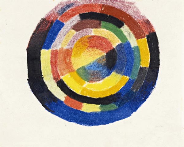 Color Wheel (Farbkreis) od August Macke