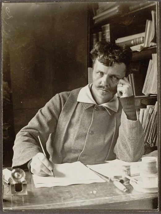 Self-Portrait od August Strindberg