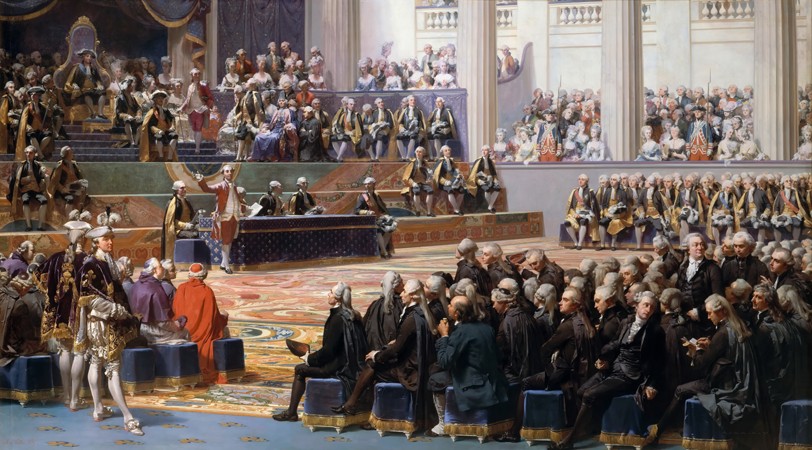 Opening of the Estates-General in Versailles, 5 May 1789 od Auguste Couder