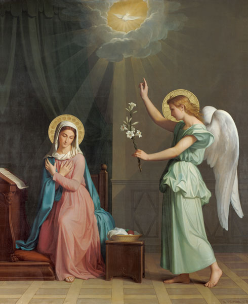 The Annunciation od Auguste Pichon
