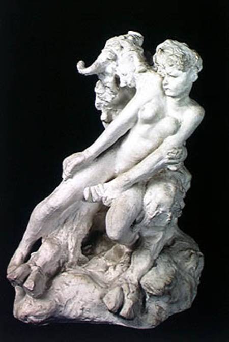 Faun and Nymph od Auguste Rodin