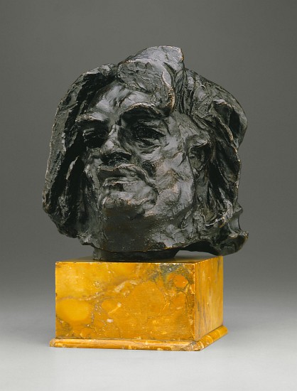 Head of Balzac od Auguste Rodin