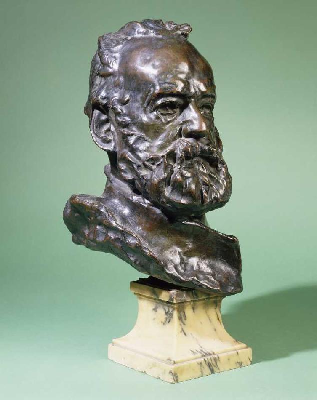 Victor Hugo. od Auguste Rodin