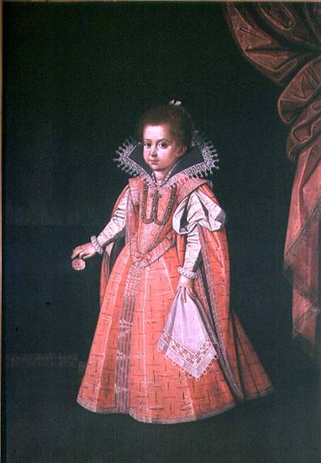 Archduchess Maria Anna (1610-65) as a child od Austrian School