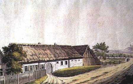 The birthplace of Franz Joseph Haydn (1732-1809) in Rohrau, Lower Austria od Austrian School