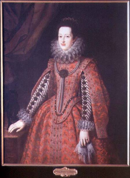 Duchess Eleonora of Mantua (1598-1633) 2nd wife of Ferdinand II od Austrian School