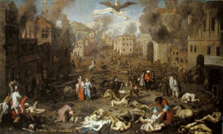 The Storming of Ofen on 6th September 1686 od Austrian School