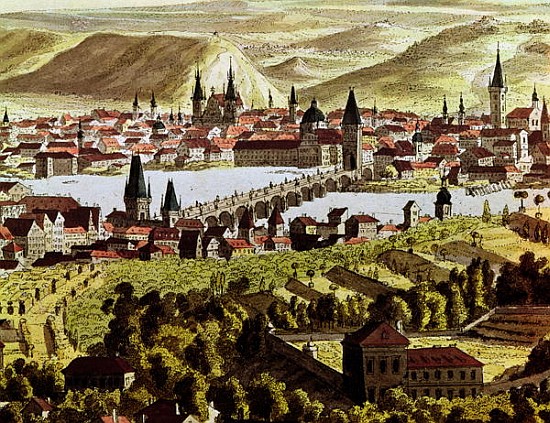 View of Prague od Austrian School