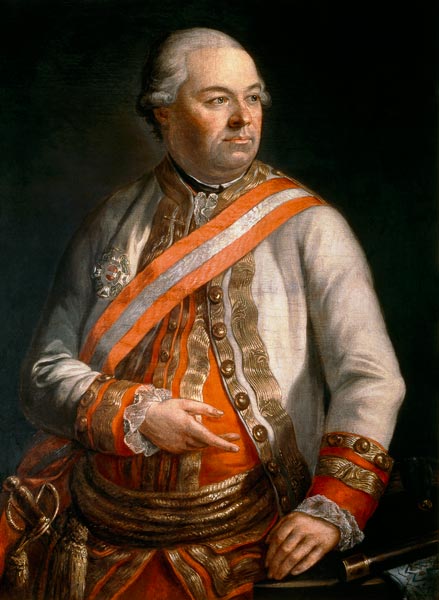 Count Andreas Hadik von Futak (1710-90) Commander of the Austrian Army in the campaign against Turke od Austrian School