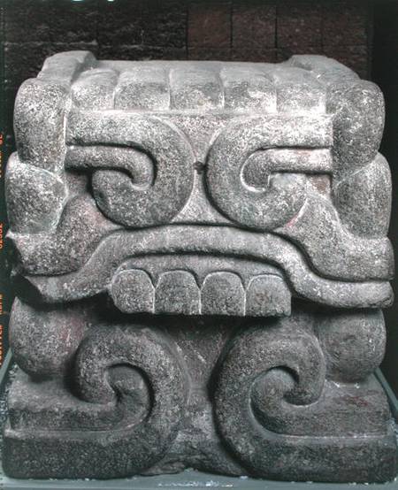 Head of a Feathered Serpent od Aztec