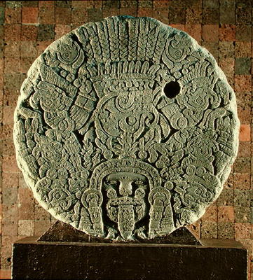 Tlaltecuhtli (stone) od Aztec