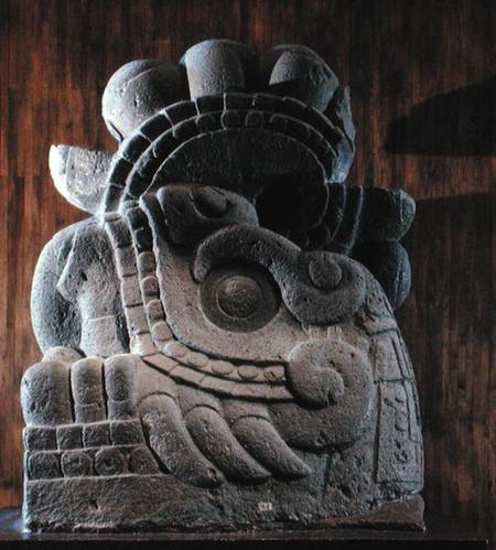 Xiuhcoatl, the Fire Serpent od Aztec