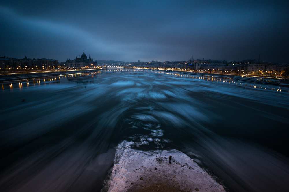 Winter morning in Budapest od Balázs Lukácsi