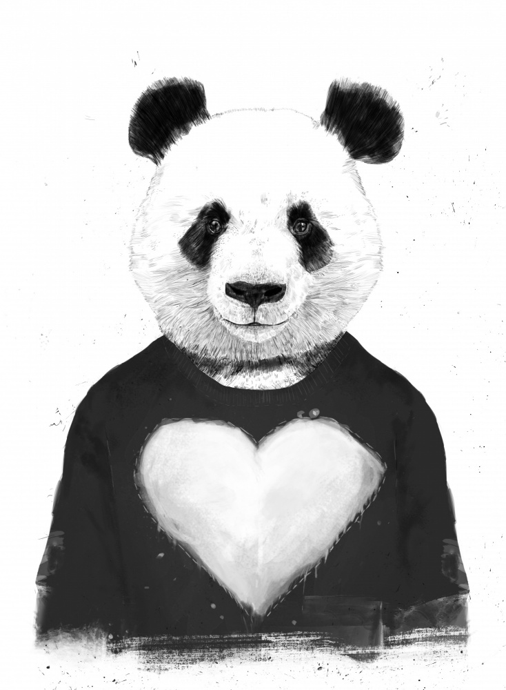 Lovely Panda od Balazs Solti