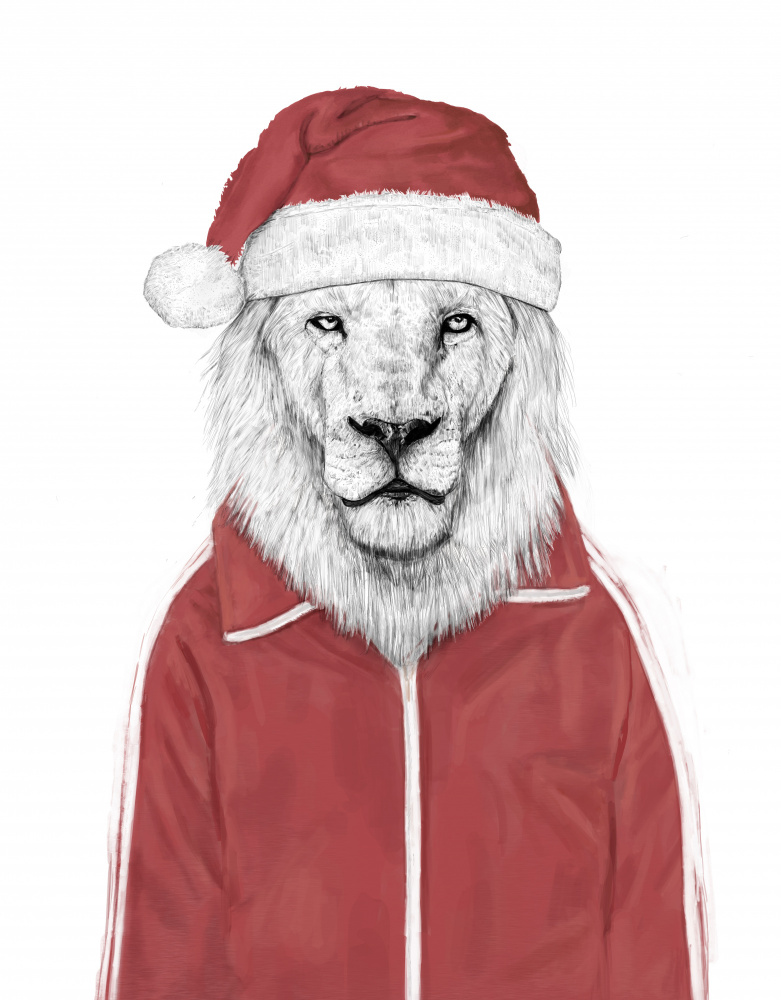 Santa lion od Balazs Solti