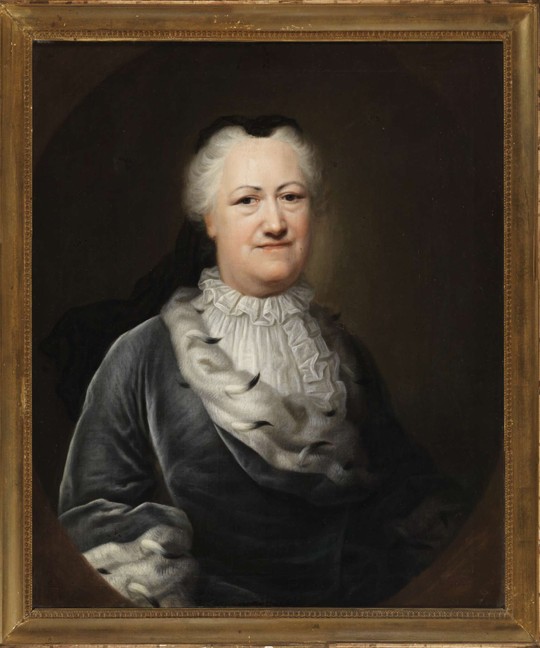 Portrait of Elisabeth Sophie Marie, Princess of Brunswick-Wolfenbüttel (1683-1767) od Balthasar Denner